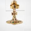 Pre-owned Vivienne Westwood Orb Gold Earrings/j67-1