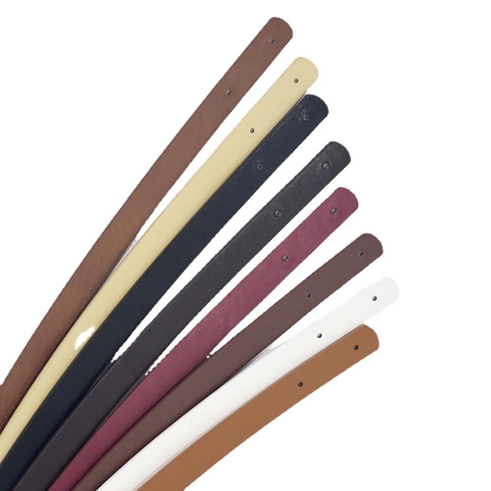 1 Stück Fabrik-Sonderangebot Großhandel 60cm Handtasche mit Damen-Tasche DIY Handgefertigte Tasche mit Zubehör, Nieten PU-Leder-Tasche Mit