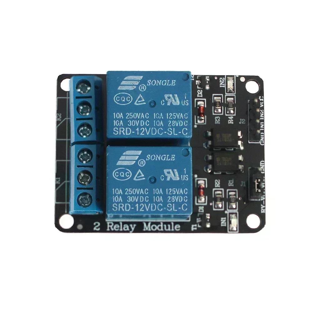 5V 12V  Relay Module1 2 4 6 8 Channel with Optocoupler Relay Output 1 2 4 6 8 Way Relay Module for Arduino in Stock