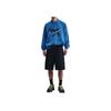 Nike Comfortable Printed Pattern Long Sleeve Windbreaker Men Outerwear Star-Blue IM7591-499