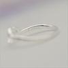 New Arrival Exquisite Glossy Christmas Snowflake Antler 925 Sterling Silver Jewelry Not Allergic Simple Opening Rings R013
