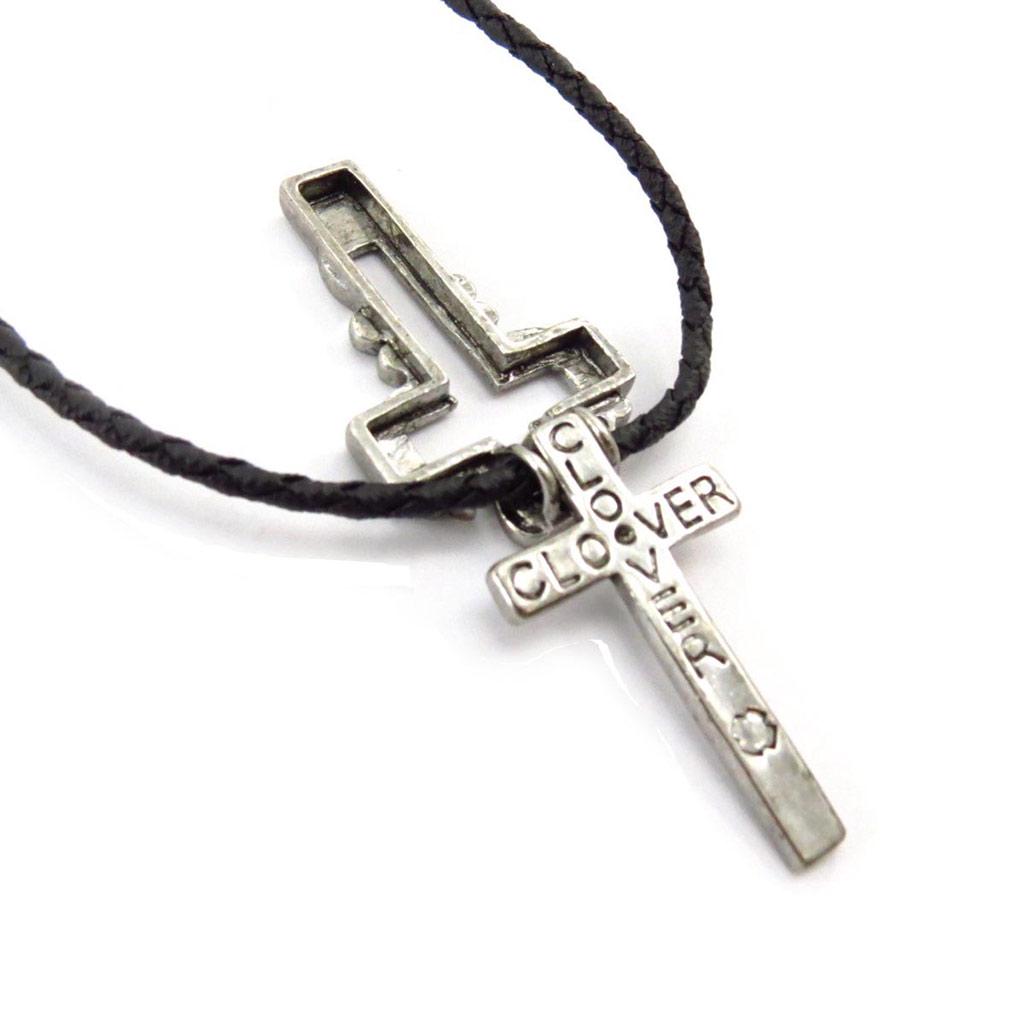 Les Trésors De Lily [J6295] - Designer Necklace 'Mystical Cross'