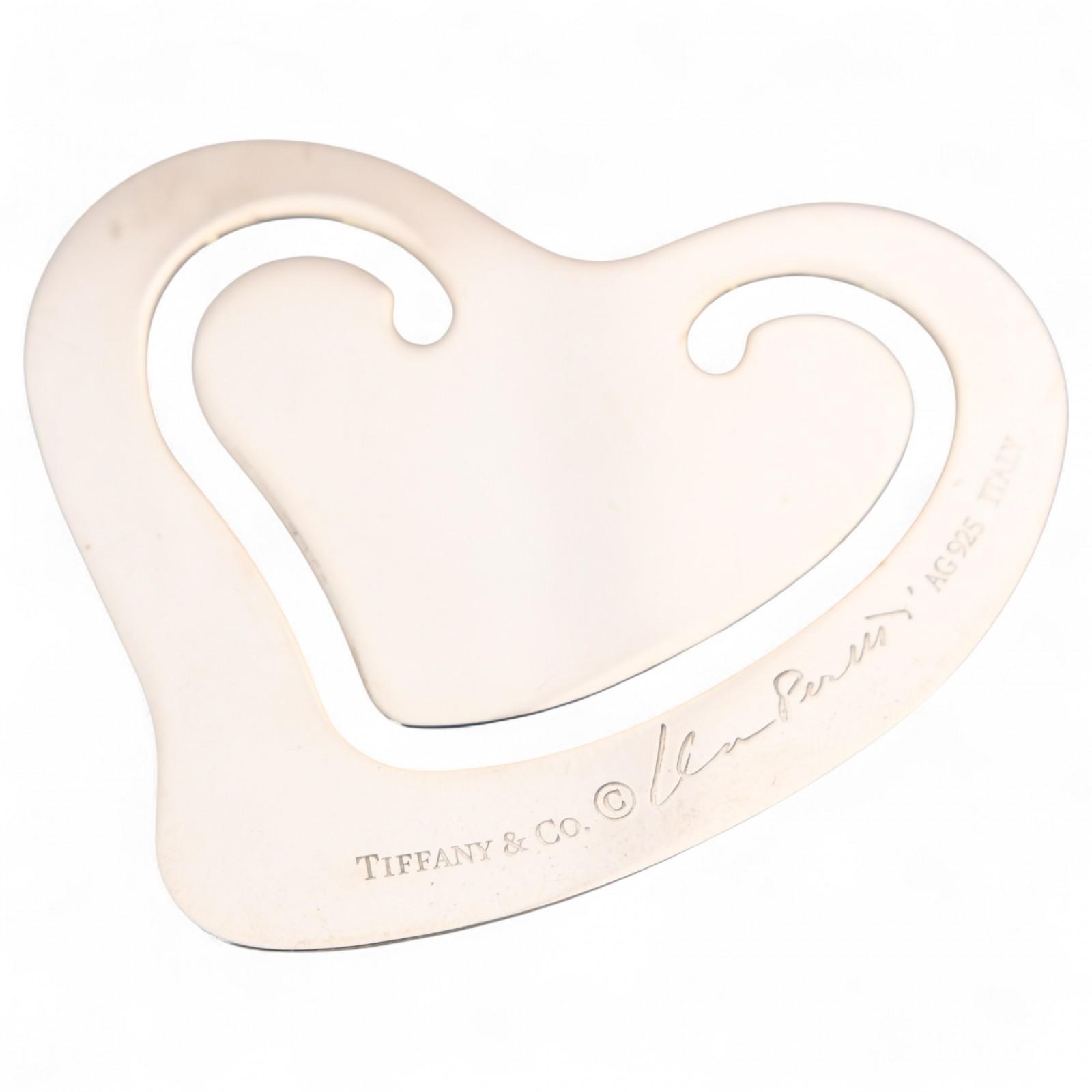 

Auth TIFFANY & CO. Elsa Peretti Heart Money Clip Silver ti6604bf