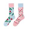 Asymmetric Crew Socks Men Women Cartoon Sports Casual Fashionable Pair