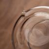 Heat-Resistant Glass Gongdao Cup with Wooden Handle