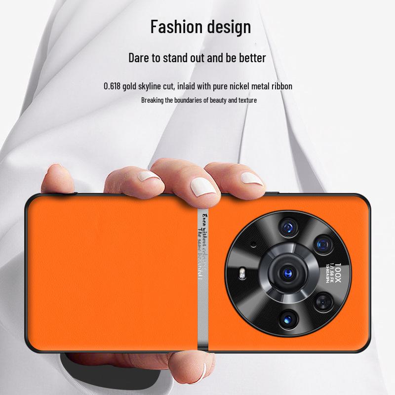 Protective liquid leather shell for Honor Magic 3 Pro – anti-fall cover in one piece