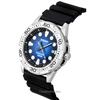 Casio Standard Analoges Resinarmband Blaues Zifferblatt Quarz MTD-140-2AV 100M Herrenuhr
