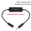 Stereo Audio Isolation 3.5mm Speaker Audio Noise Noise Common Ground Filter Eliminator GROUND LOOP Isolator