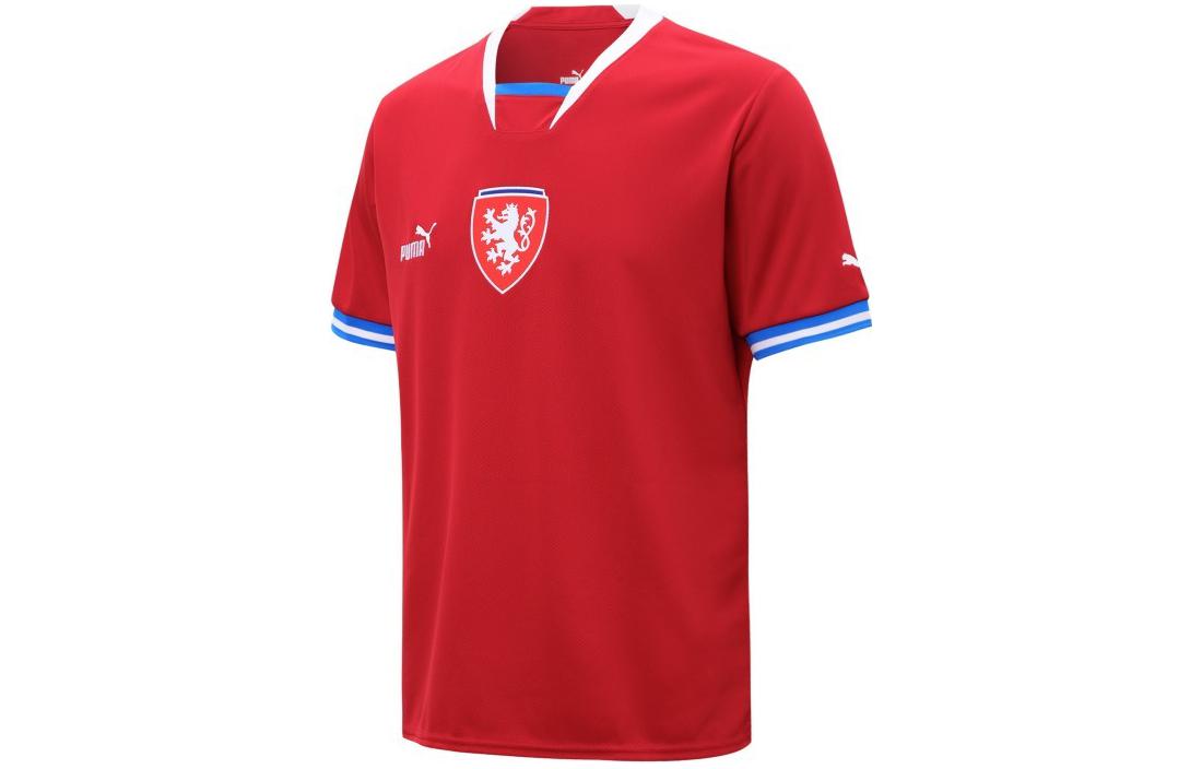 PUMA Soccer Jerseys Men s Red Moderate 765865-01 L