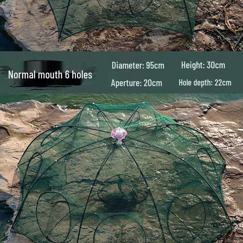 Shrimp and Fish Trap Net Cage for Crabs, Eels, Loaches, and Soft-Shelled Turtles