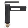 Waterfall Bathroom Faucet Hot and Cold Water Mixer Tap Single Hole Washbasin Faucet for Bathroom Grey