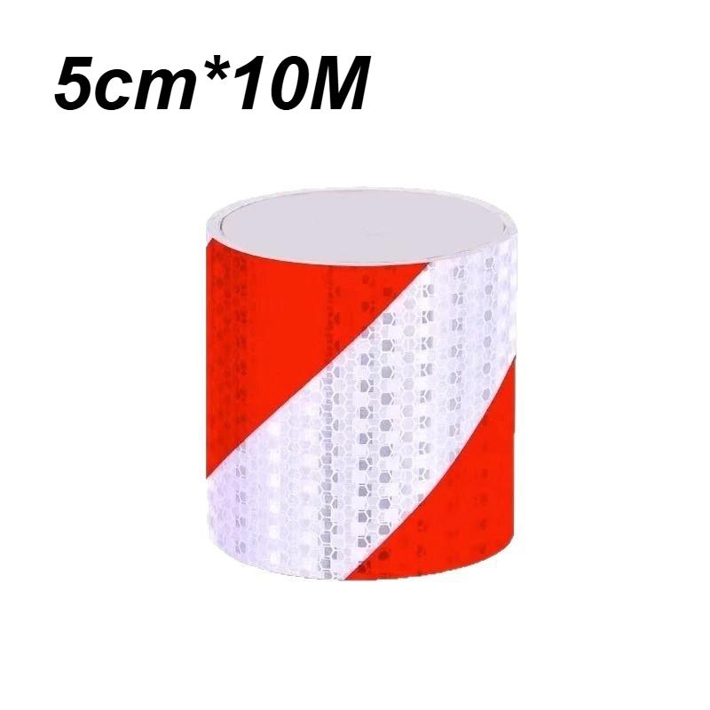 1 Roll Shining Reflective Safety Warning Tape Self Adhesive Twill Printing Reflective Tape for Car