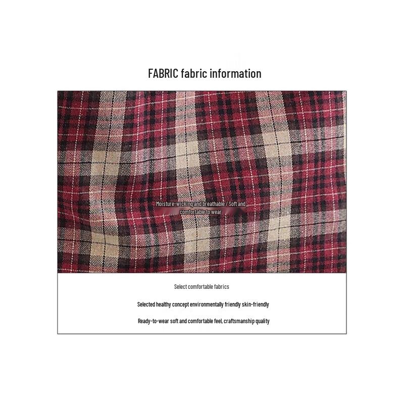 Yalu Men's Loose Fit Plaid Short-Sleeve Shirt