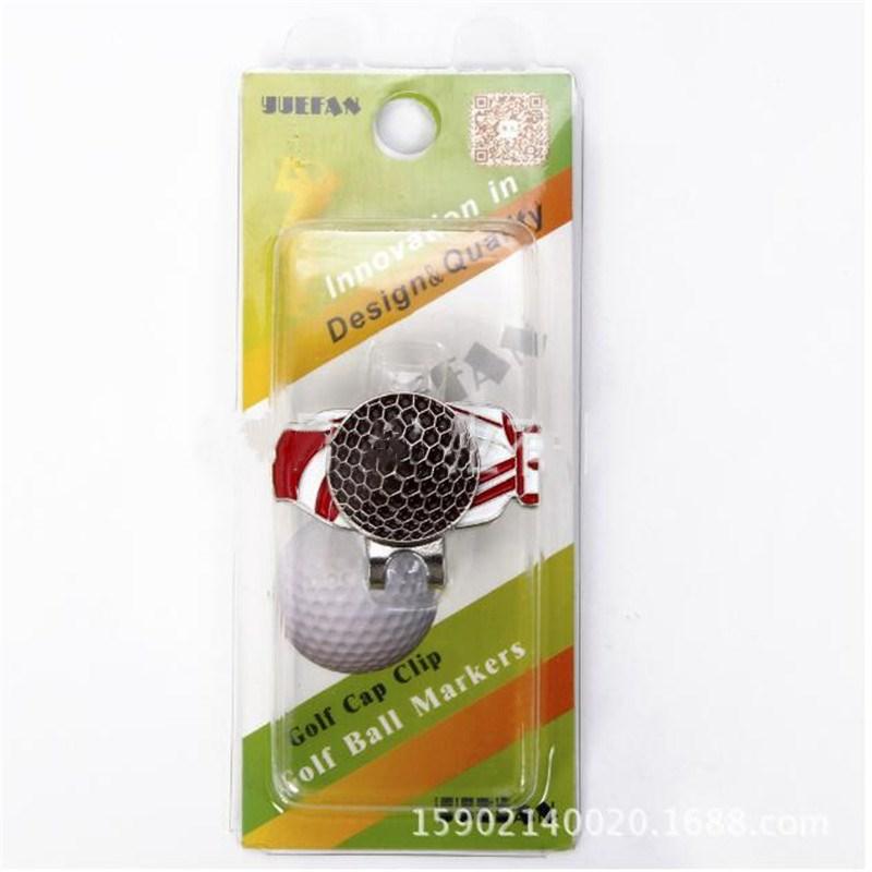 Golf Ball Clip Delicate Craft Markers Unique Markings Golf Cap Clip