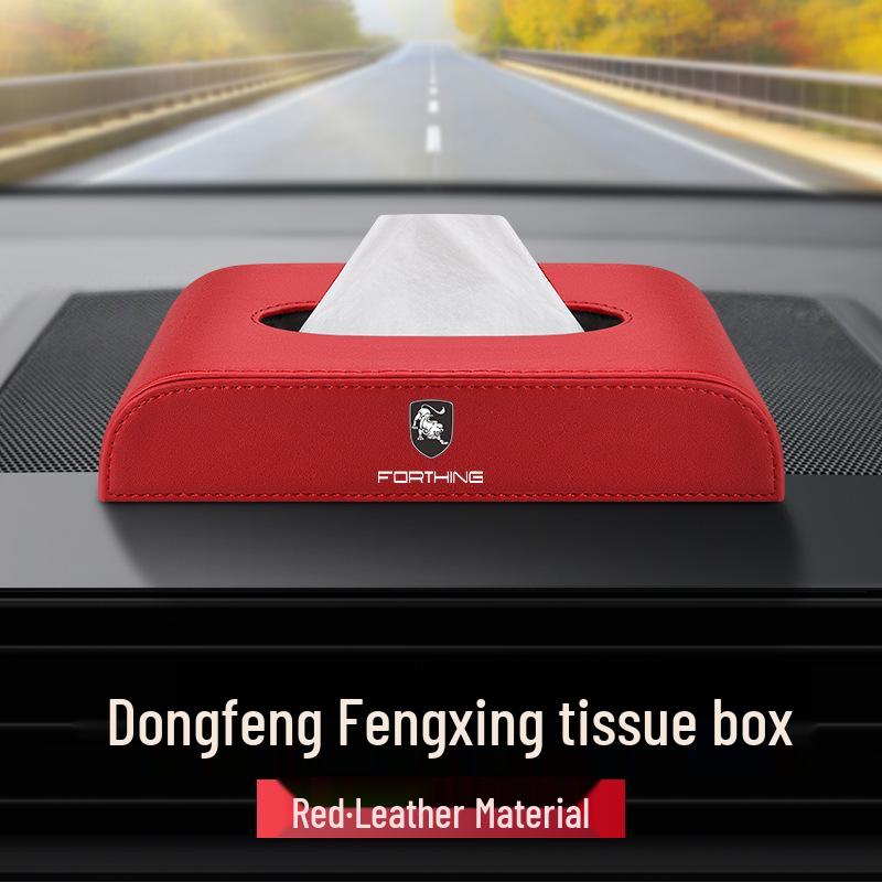 Universal Leather Tissue Box for Fresh Air, Yacht, Car Interiors - Compatible with Planet Sea S7, Thunder Lingzhi V9, M5EV/T5E