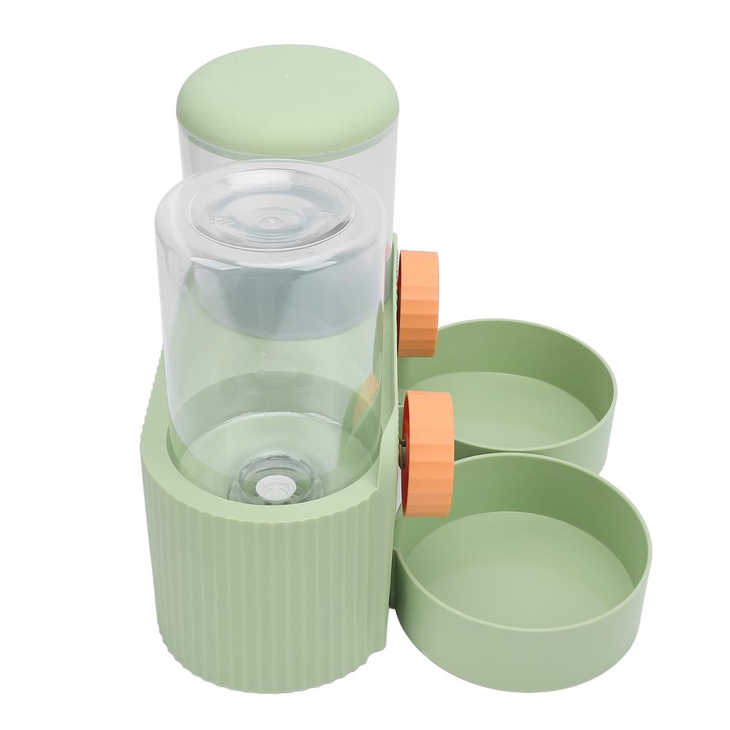 Miska na karmę dla zwierząt domowych Dozownik butelki na wodę Wielofunkcyjny Wiszący Automatyczny Samodozujący i Zestaw Poidła