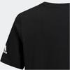 adidas Training Athletics Graphic Knit Crew Neck Fashion Short Sleeve T-Shirt Men Tops Black H44277