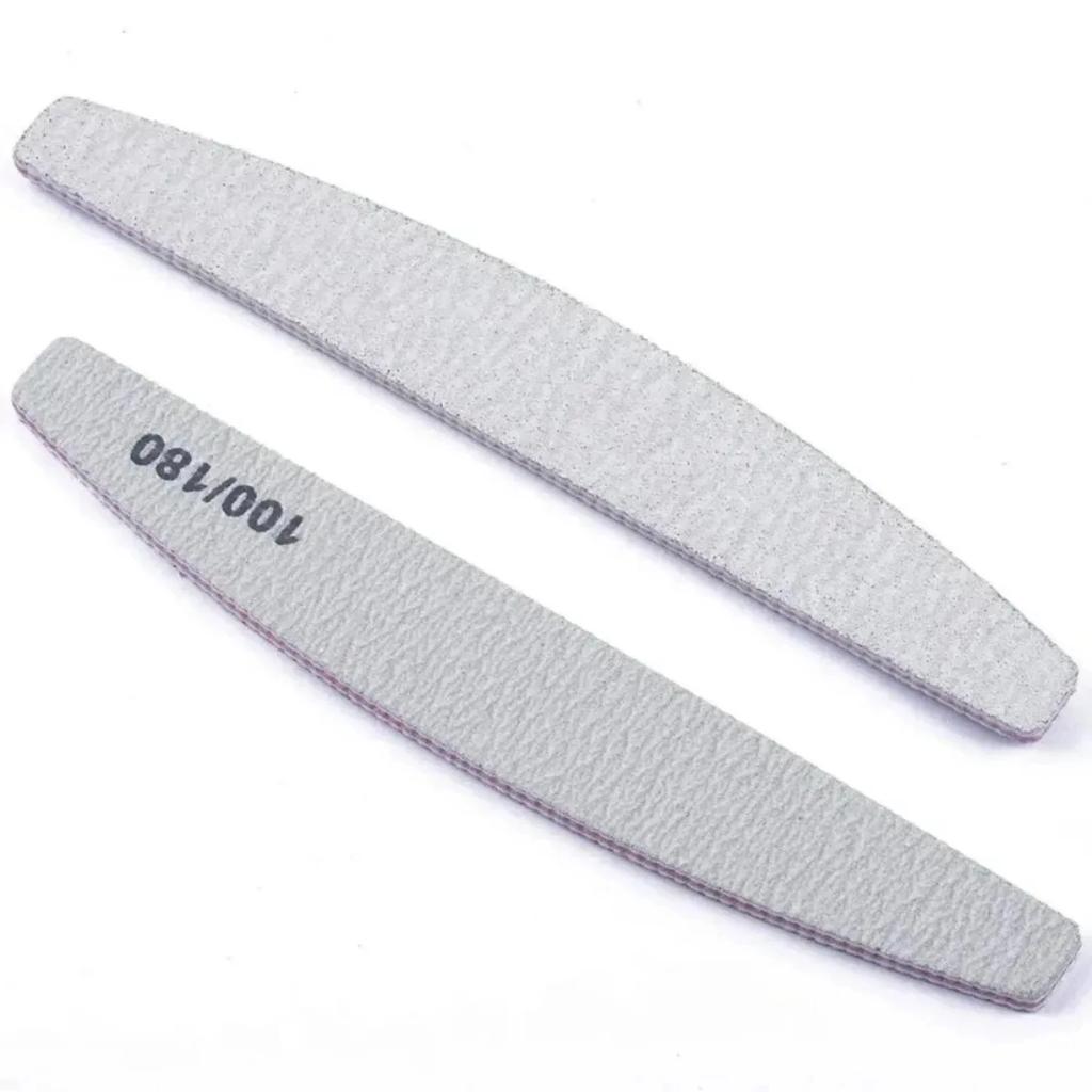 2/5/10/20pcs 100/180 Grits Nail Files and Buffers Professional Double Sided Emery Boards Manicure Tool for Acrylic Nails