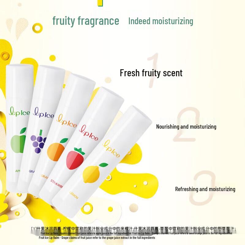 Mentholatum Hand Cream & Fruit Lip Balm Hydration Set