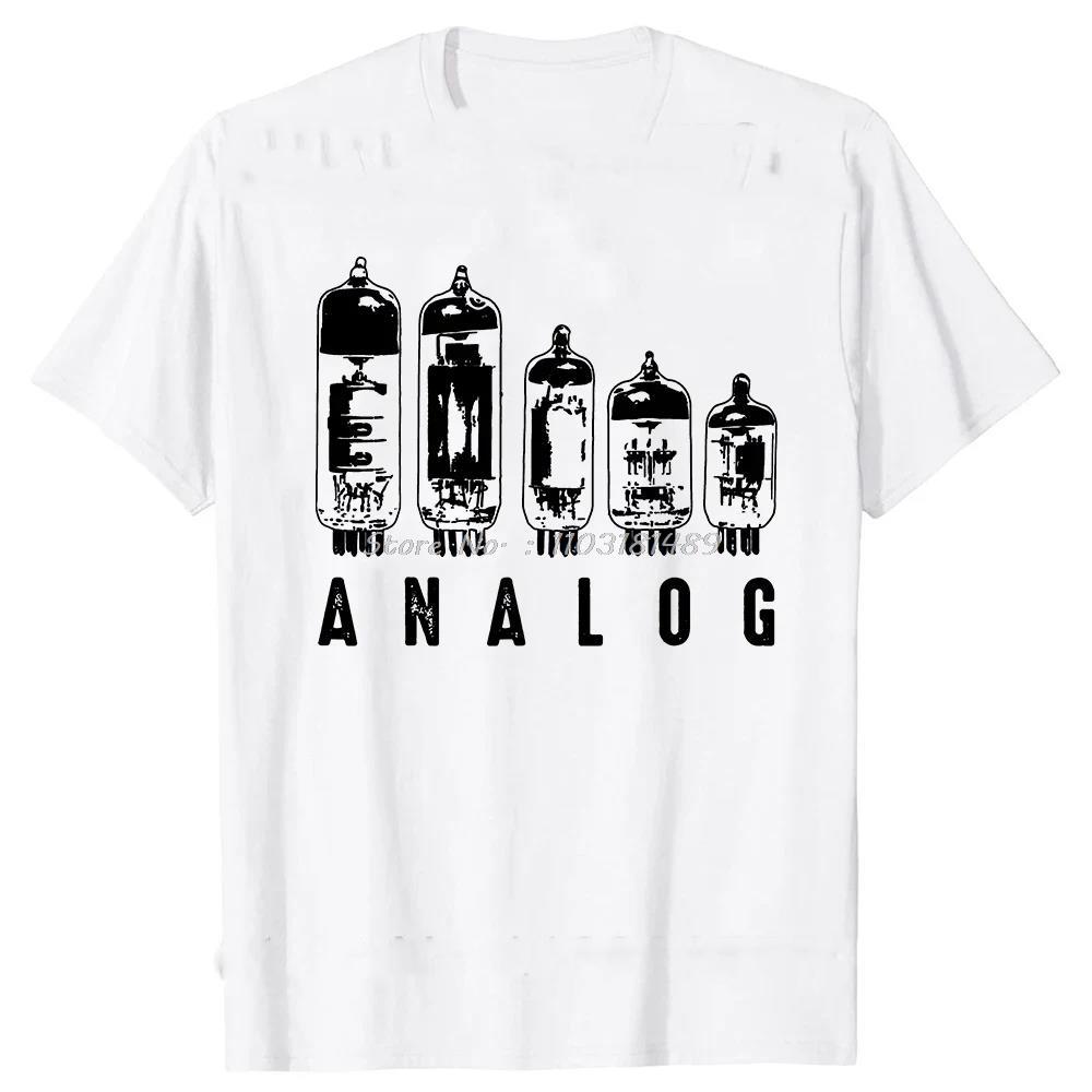 Vu Meter Music Sound Db Dj Retro Vintage Classic T Shirt Unisex Casual Short Sleeve Tees Tops Harajuku Analog Audio Unisexs Clothing