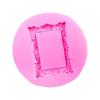Forme Cadre Photo Moules en Silicone pour Bougies Moules en Résine Époxy pour Bougies Savon Chocolat Bonbon Fondant Moules à Savon en Silicone