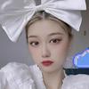 Christmas Huge Bows Hair Hoop Sweet Big Bow Headbands Satin Bow Hair Bands