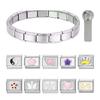 Bracciale con Charm Italiani Personalizzabile Set Iniziale di Link per Braccialetti Personalizzabili per la Creazione di Gioielli