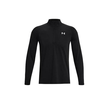 1/2 Zip Lauf Sport T-Shirt Herren Oberteile Schwarz 1361474-001