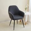 1/2/4/6Pcs Leaves Jacquard Dining Chair Cover Stretch High Armchair Covers Elastic Anti-Slip Chair Slipcover For Office Wedding