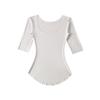 2026 Spring/Summer Women's Off-the-Shoulder Square Neck Mid-Sleeve Top