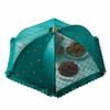 Umbrella Shape Food Cover Breathable Mesh Dining Table Dish Tent Pop-Up Mesh Screen  Kitchen Use