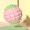 Squeaky Dog Ball Toy Spiky Textured Ball Dog Chew Toy Teeth Cleaning Toy for Dogs Outdoor Training Interactive Fetch Play
