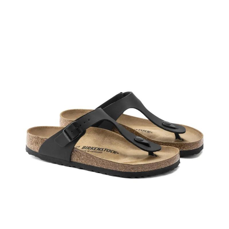 Birkenstock Gizeh Unisex Comfort Casual Fashion Sandals Black 0043691 36