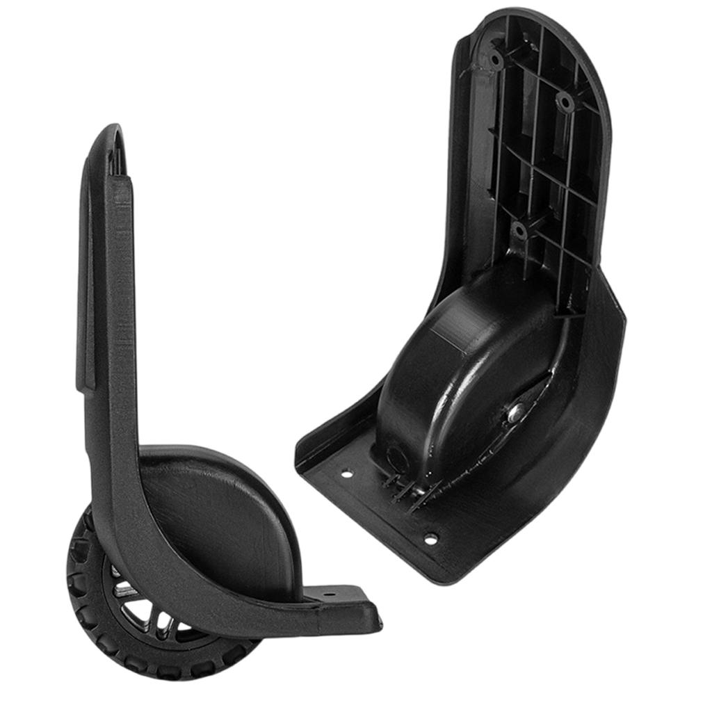 1 Paar Kofferrollen Gepäckrollen Schwenkrollen Reiseluggage-Rollen Einfach zu installieren für Ersatz-Gepäck