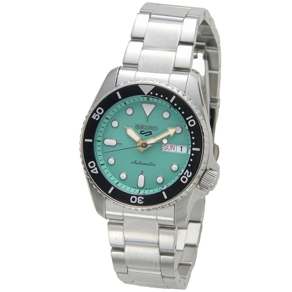 Used SEIKO Men's SRPK33K1 Seiko 5 Sports Five Sports Emerald Watch