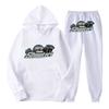 TRAPSTA Printed Sportswear Men's Two-piece Loose Hoodie Set, Sweatshirt Set, Sweatshirt Wholesale