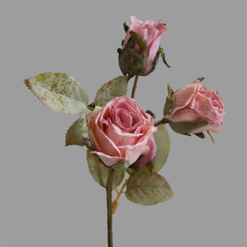 Vintage Styles Rose BouquetRose Flower Props Beautifully Crafted Fakes Flower Ornament Realistic Flower for Indoor Decor