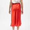 Straight Skirt with Satin Effect Jill Woman LA PETITE ETOILE