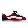 Vans Men's Knu-Skool 'Black Red' (Unisex) Red / True White Skate Shoes VN0009QC6RT