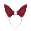 Simulated animal ear headband cosplay handsome rabbit ear hair accessories handmade plush rabbit ear headband accessories