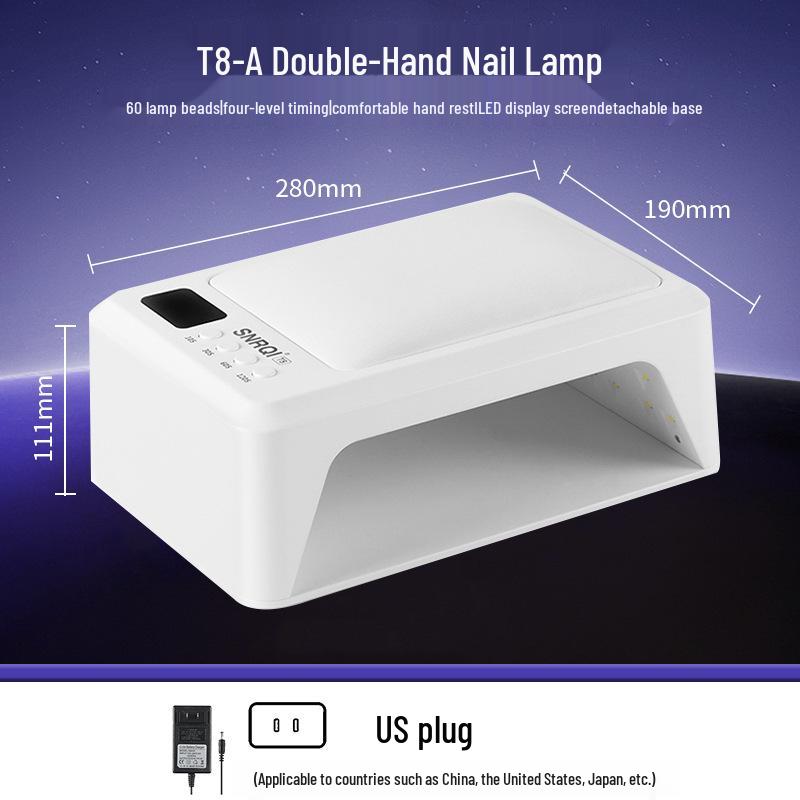 

Портативная мощная лампа для ногтей: Умный сенсор, Быстрая сушка, Ручная фототерапия для гелевых ногтей