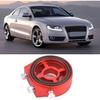 Oil Filter Sandwich Plate Thread Adapter,Universal Aluminum Oil Filter Cooler Sandwiched Plate Oil Pressure Temp Gauge Adapter Kit