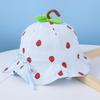 Baby Summer Sun Hat With Large Brim And Breathable Cotton For Toddler Girls And Boys