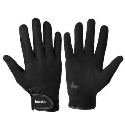 Horseback Leather Horse Racing Abrasion Equestrian Sports Gloves, Gloves, Gloves, Men's, Women's, Resistant, Non-Slip Gloves, Ventilation,