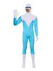 Frozone Full-Body Cosplay Suit - High Elasticity for Halloween Role-Playing