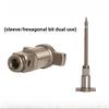 Adapter for DEVON 5733 Power Wrench Dual Use Square Shaft Multi Function Socket Bit Converter