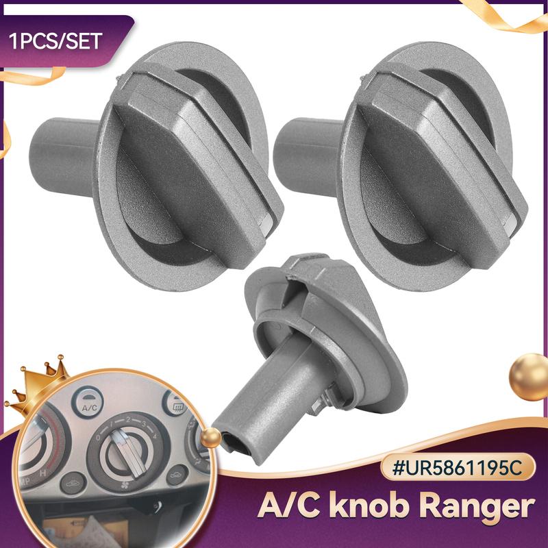 Car Front Console AC Heater Fan Control Knob Kits For Ford PJ PK Ranger Mazda BT-50 UR5661195C UR5861195C 2006 2007 2008 2010