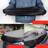Motorcycle Seat Cushion Cover PU Leather Cushion Sunscreen Cover Waterproof Elastic Motorcycle Seat Accessories Protection