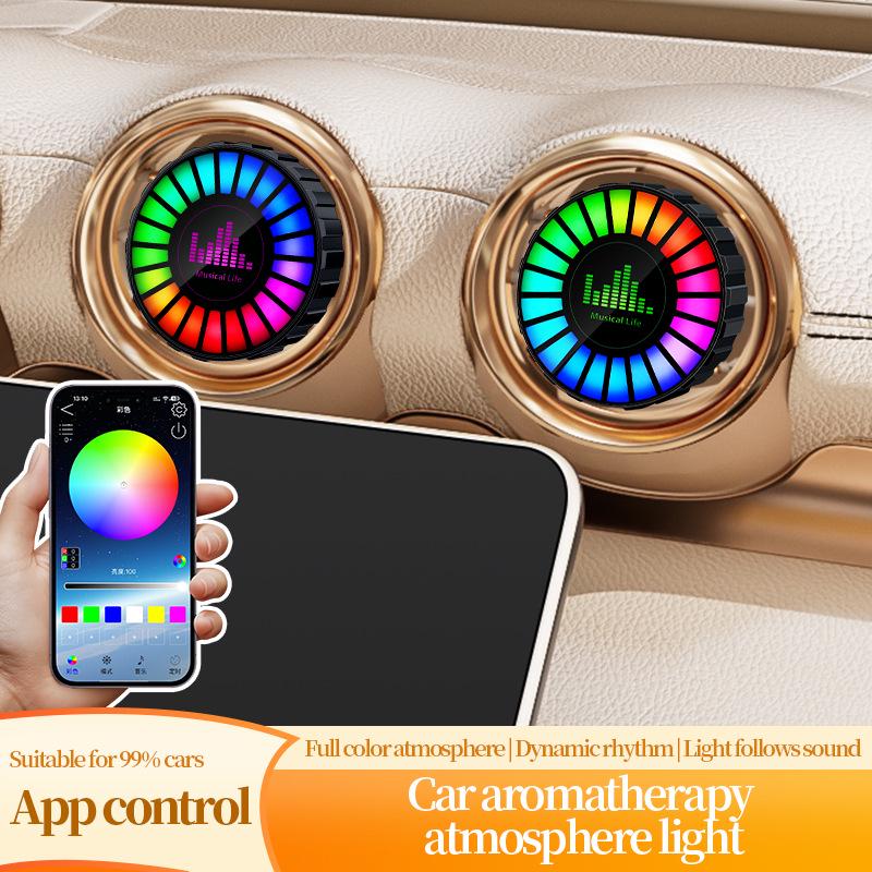 Cross-border Car Wireless Charger with Aroma Diffuser & Ambient Light for Mobile Phones