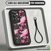 Cherry Fruits Print Lanyard Case For Samsung S26 FE A18 S25 S24 S23 S22 Ultra A54 A55 A16 A26 A36 A56 A17 A27 A37 A57 5G Bumper Cover
